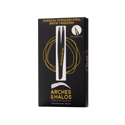 Arches & Halos Surgical Stainless Steel Brow Tweezers