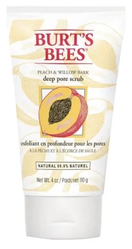 Burt's Bees Peach & Willow Bark Deep Pore Scrub