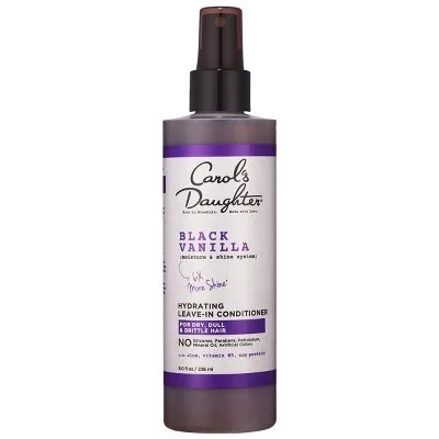Carol’s Daughter Black Vanilla Moisture & Shine Leave In Conditioner for Dry Hair