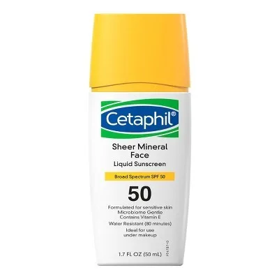 Cetaphil Sheer Mineral Sunscreen SPF 50