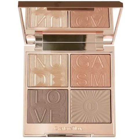 Charlotte Tilbury Super Nudes Nudegasm Bronze, Sculpt & Glow Face Palette