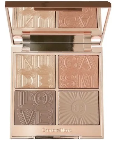 Charlotte Tilbury Super Nudes Nudegasm Bronze, Sculpt & Glow Face Palette