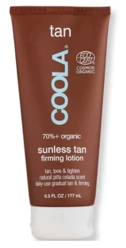 Coola Organic Sunless Tan Firming Lotion