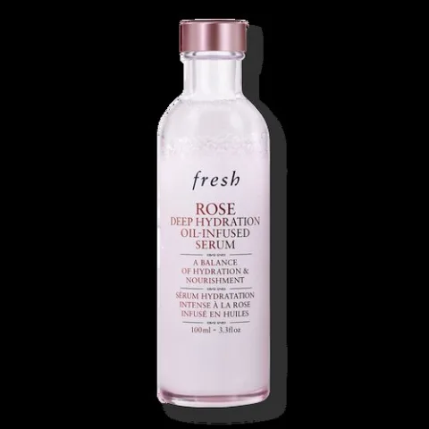 fresh Rose & Squalane Deep Hydration Oil-Infused Serum