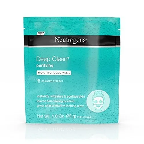 Neutrogena Deep Clean Purifying Hydrating 100% Hydrogel Face Mask