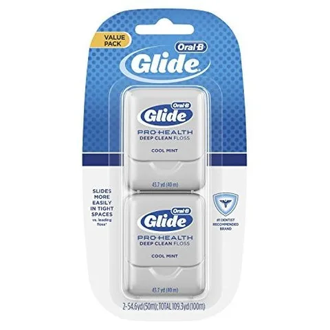 Oral-B Glide Pro-Health Deep Clean Dental Floss, Cool Mint