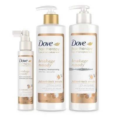 Dove Beauty Hair Therapy Breakage Remedy Leave-On Treatment