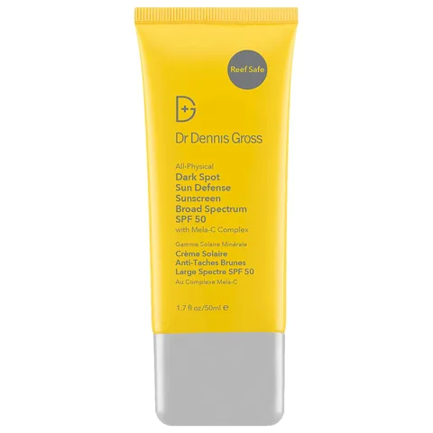 Dr. Dennis Gross Skincare All-Physical Dark Spot Sun Defense Sunscreen Broad Spectrum SPF 50
