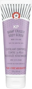First Aid Beauty KP Bump Eraser Body Scrub with 10% AHA