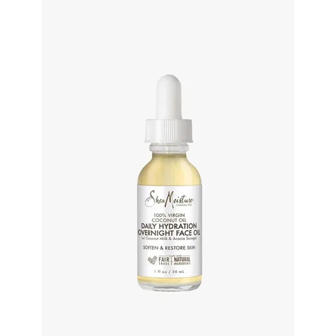 Shea Moisture 100% Virgin Coconut Oil Daily Hydration Overnight Face Oil
