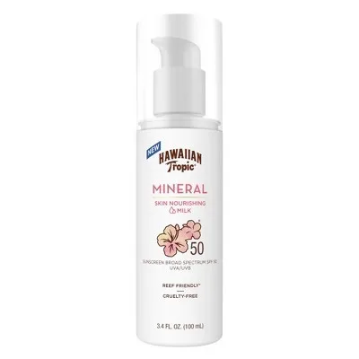 Hawaiian Tropic Mineral Sun Milk Body Lotion
