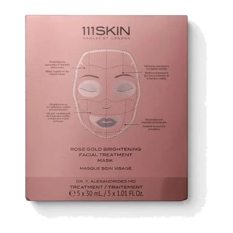 111SKIN Rose Gold Brightening Facial Treatment Mask