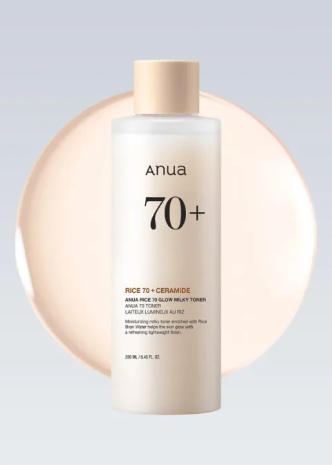 Anua Rice 70 Glow Milky Toner 250ml