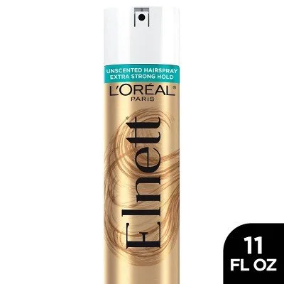 L'Oréal Paris L'Oreal Paris Elnett Satin Extra Strong Hold Unscented Hair Spray - 11oz