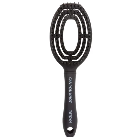 THAT GIRL THAT DID YOUR HAIR KNOTTY BRUSH BLACK