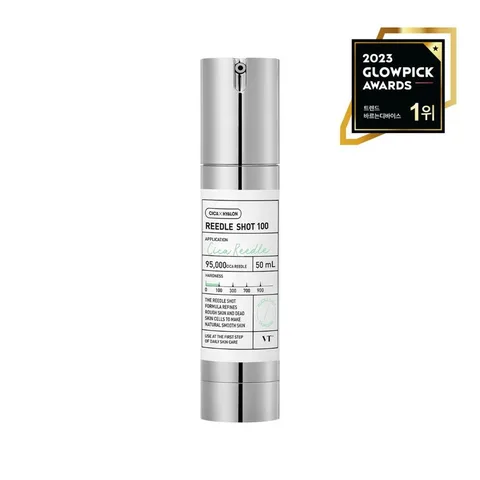 VT COSMETICS VT CICA X HYALON REEDLE SHOT 100 50mL 브이티 시카 X 히알론 리들샷 100 50mL