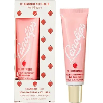 Lano Strawberry 101 Ointment Multi-Balm - Dry Lips Treatment