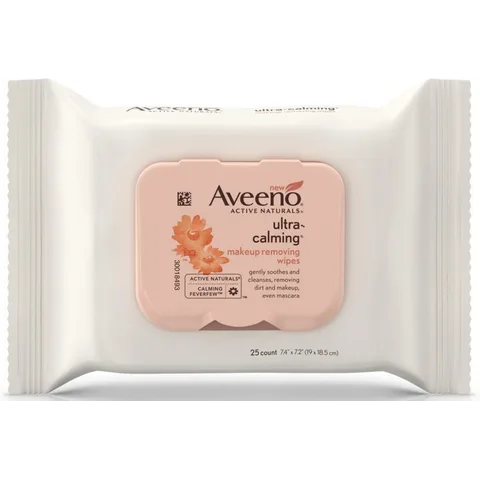 Aveeno Ultra-Calming Makeup Removing Wipes