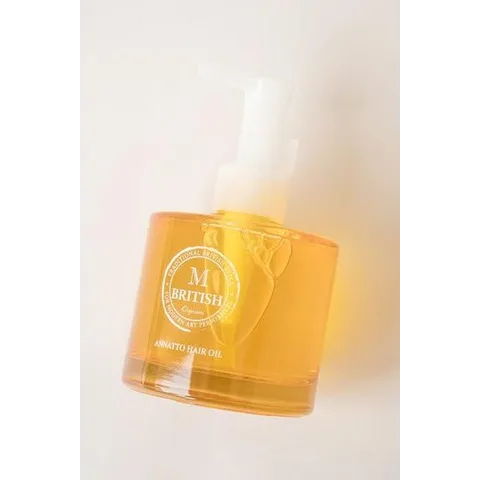 British M Organics Annatto Hair Oil
