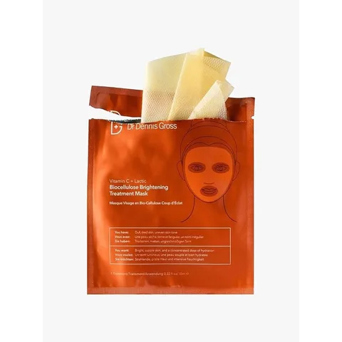 Dr. Dennis Gross Vitamin C Lactic Biocellulose Brightening Treatment Mask