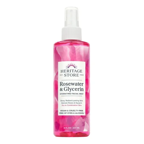 Heritage Store Rosewater & Glycerin Hydrating Facial Mist
