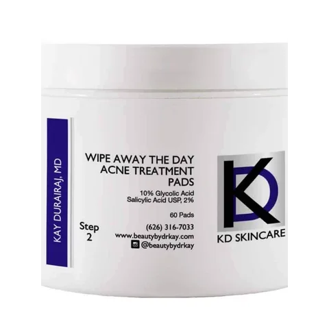 KD Wipe Away the Day Acne Treatment Pads