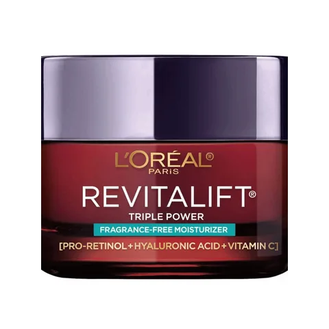 L'Oréal Paris Revitalift Triple Power Fragrance Free Anti-Aging Face Moisturizer
