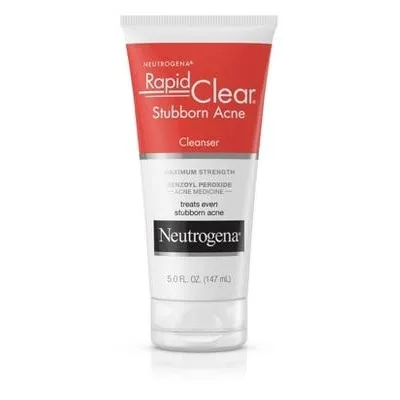 Neutrogena Rapid Clear Stubborn Daily Acne Facial Cleanser