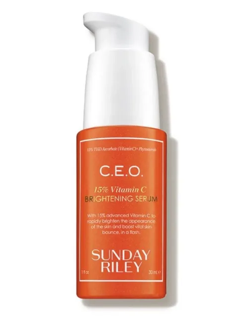 SUNDAY RILEY C.E.O. 15% Vitamin C Brightening Serum