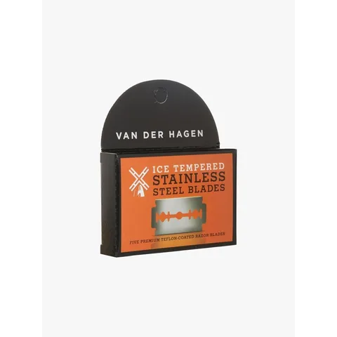 Van Der Hagen Stainless Steel Razor Blades
