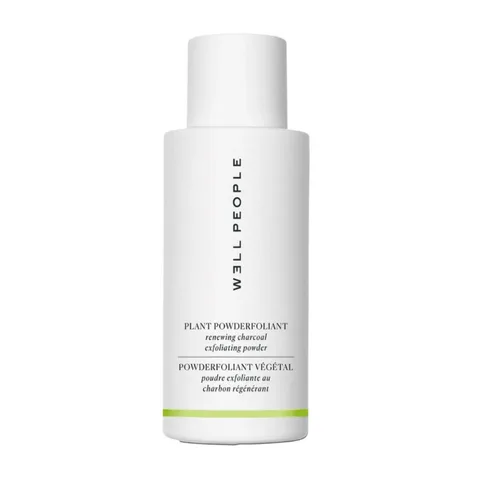 Well People Plant Powderfoliant Renewing Charcoal Exfoliating Powder