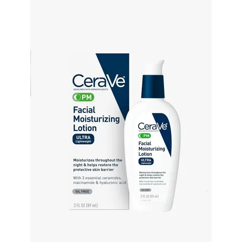 CeraVe PM Facial Moisturizing Lotion