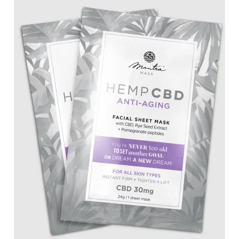 Mantra Mask CBD Sheet Masks