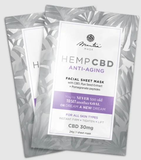 Mantra Mask CBD Sheet Masks