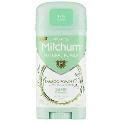Mitchum Women Natural Powder Bamboo Powder Solid Deodorant