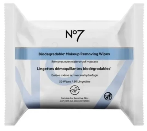 No7 Biodegradable Makeup Removing Wipes