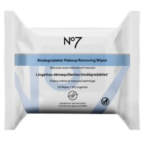 No7 Biodegradable Makeup Removing Wipes
