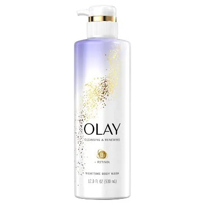 Olay Cleansing & Renewing Nighttime Body Wash With Retinol
