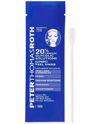 Peter Thomas Roth 20% Glycolic Solutions Jumbo Peel Swab