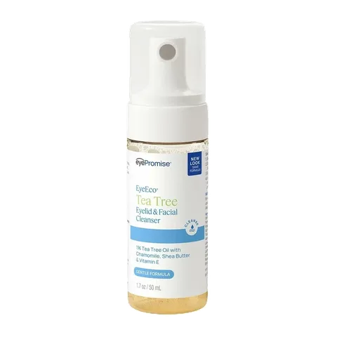 EyeEco Gentle Formula Tea Tree Eyelid and Facial Cleanser