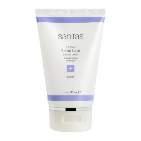Sanitas Skincare Lemon Cream Scrub