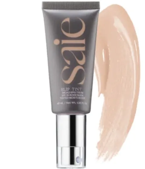 Saie Slip Tint Dewy Tinted Moisturizer SPF 35 Sunscreen
