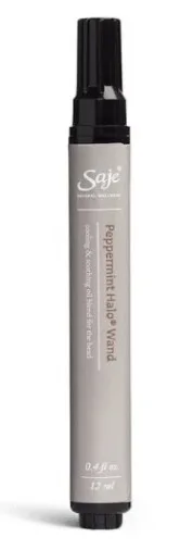 Saje Peppermint Halo: Cooling & Soothing Oil Blend for the Head