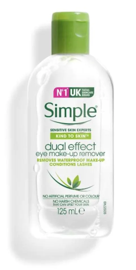 Simple Dual Effect Eye Make-Up Remover