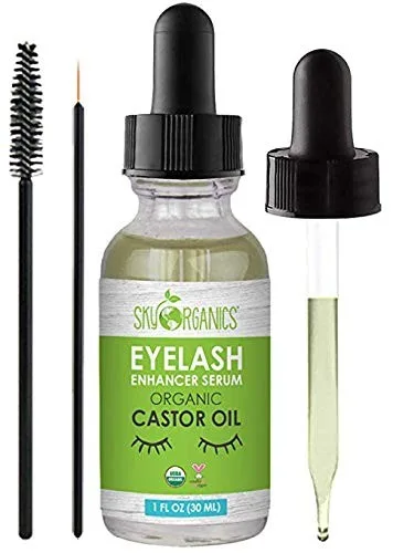 Sky Organics Organic Castor Oil Eyelash Serum