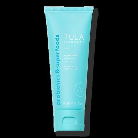 TULA SKINCARE SO POLISHED EXFOLIATING SUGAR SCRUB