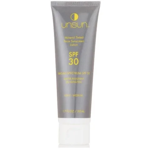 Unsun Cosmetics Mineral Tinted Broad Spectrum Face Sunscreen SPF 30