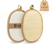 Almooni Premium Exfoliating Loofah Pad Body Scrubber