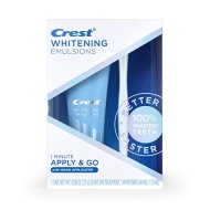 Crest Whitening Emulsions: Leave-on Teeth Whitening with Wand Applicator