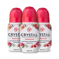 Crystal Mineral Deodorant Roll-On Pomegranate